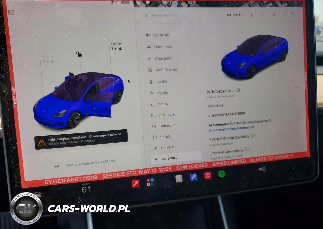 2018 Tesla Model 3 VIN:5YJ3E1EA6JF171909 - 9