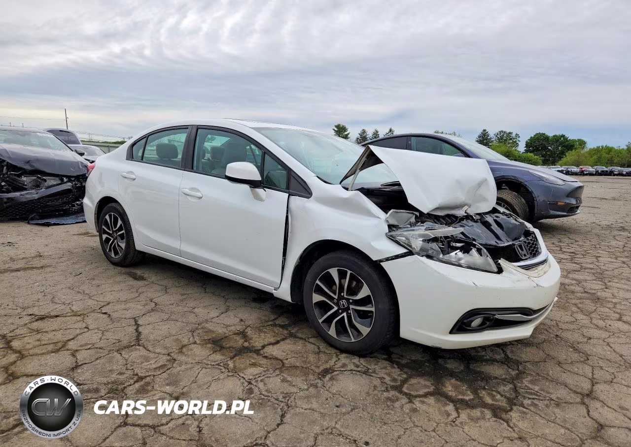 2013 Honda Civic Exl VIN:19XFB2F9XDE224878 - 4