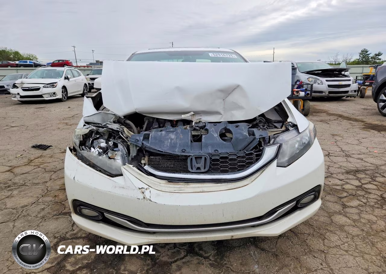 2013 Honda Civic Exl VIN:19XFB2F9XDE224878 - 5