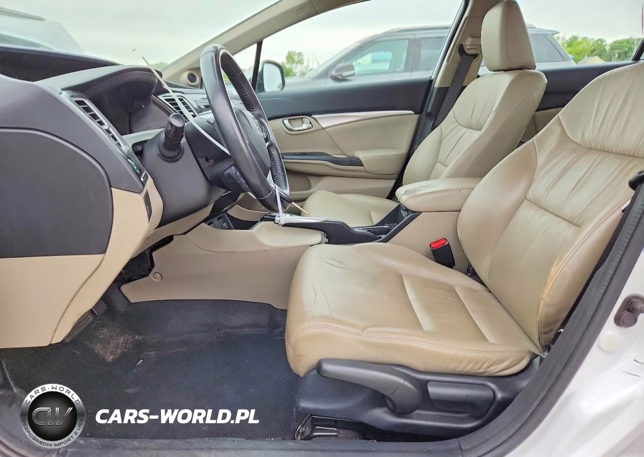 2013 Honda Civic Exl VIN:19XFB2F9XDE224878 - 7