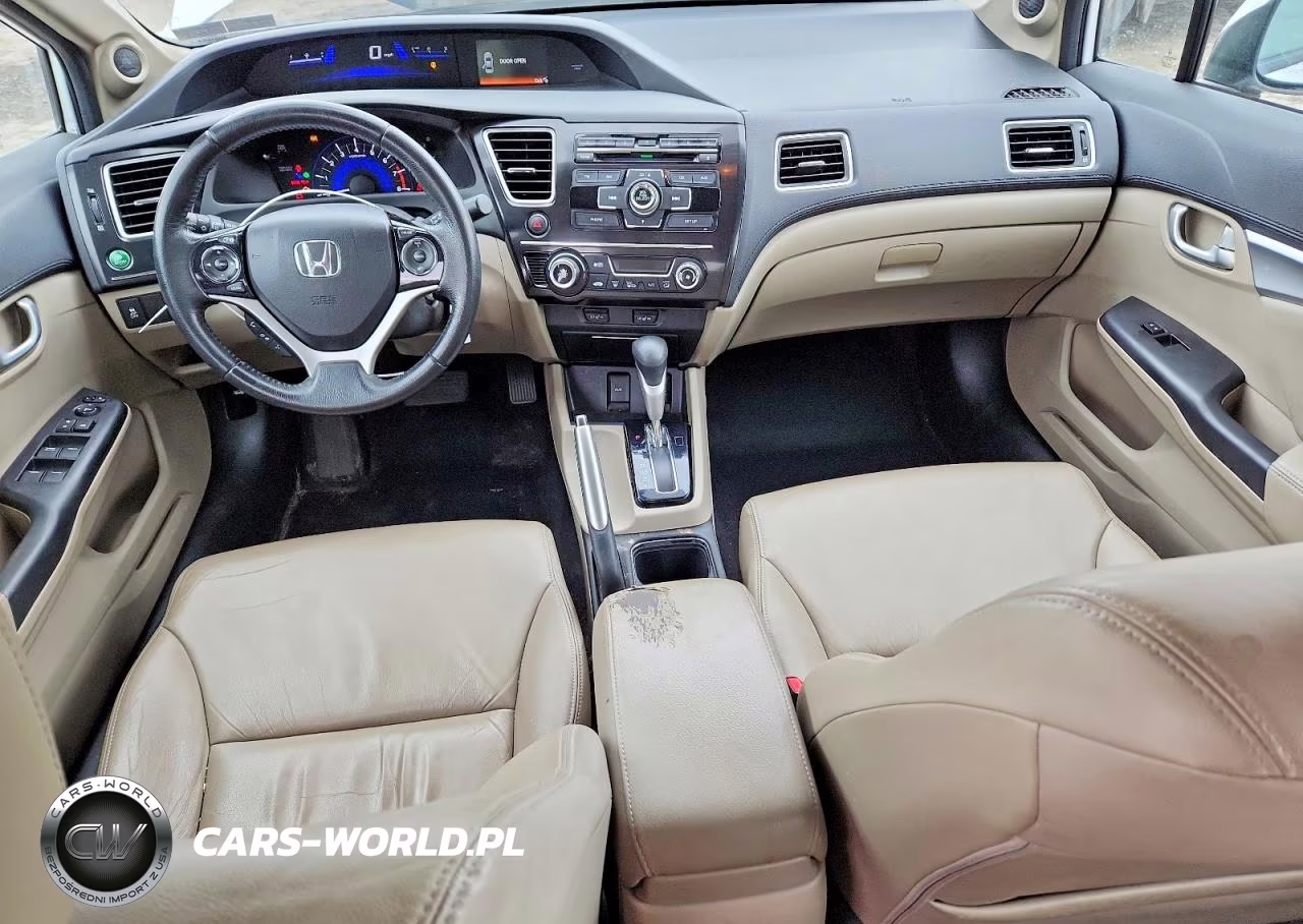 2013 Honda Civic Exl VIN:19XFB2F9XDE224878 - 8