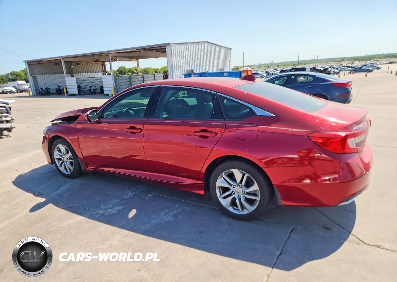 2018 Honda Accord Lx VIN:1HGCV1F19JA191967 - 2