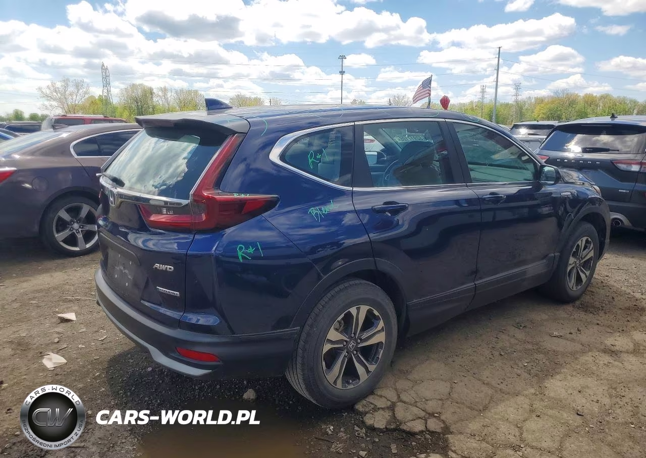 2020 Honda Cr-V Lx VIN:7FART6H26LE009335 - 3