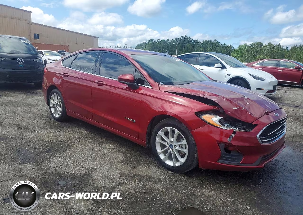 2019 Ford Fusion Se VIN:3FA6P0LU2KR256914 - 4