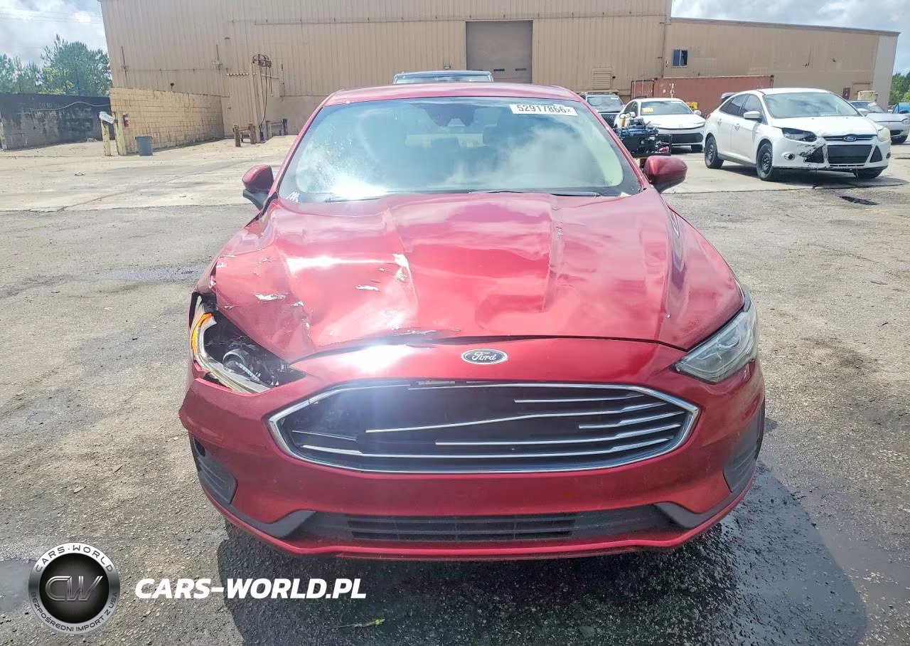 2019 Ford Fusion Se VIN:3FA6P0LU2KR256914 - 5
