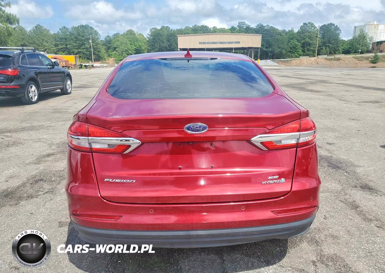 2019 Ford Fusion Se VIN:3FA6P0LU2KR256914 - 6