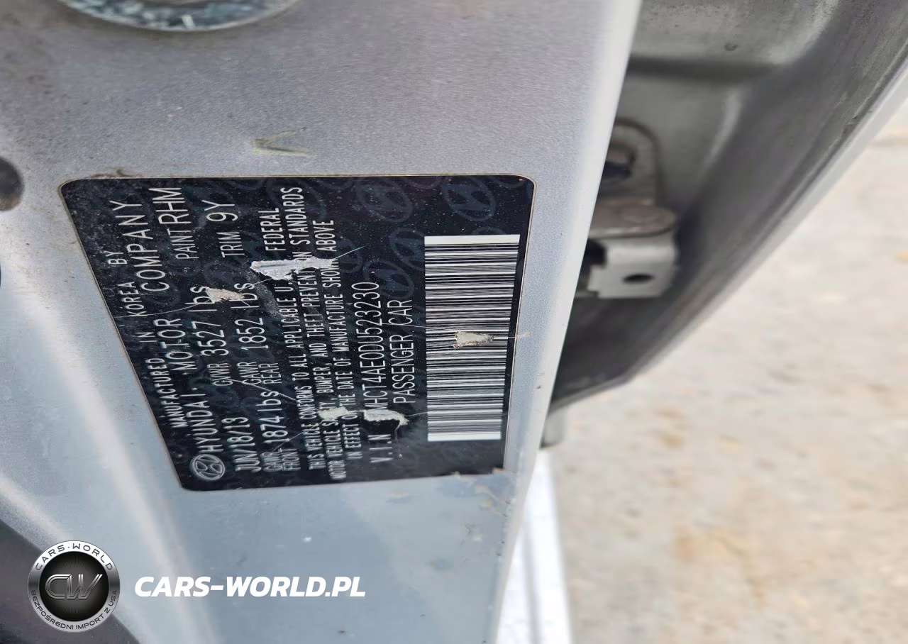 2013 Hyundai Accent Gls VIN:KMHCT4AE0DU523230 - 12
