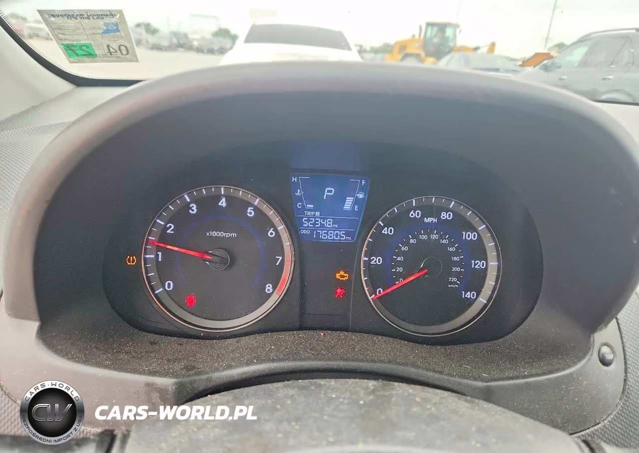 2013 Hyundai Accent Gls VIN:KMHCT4AE0DU523230 - 9