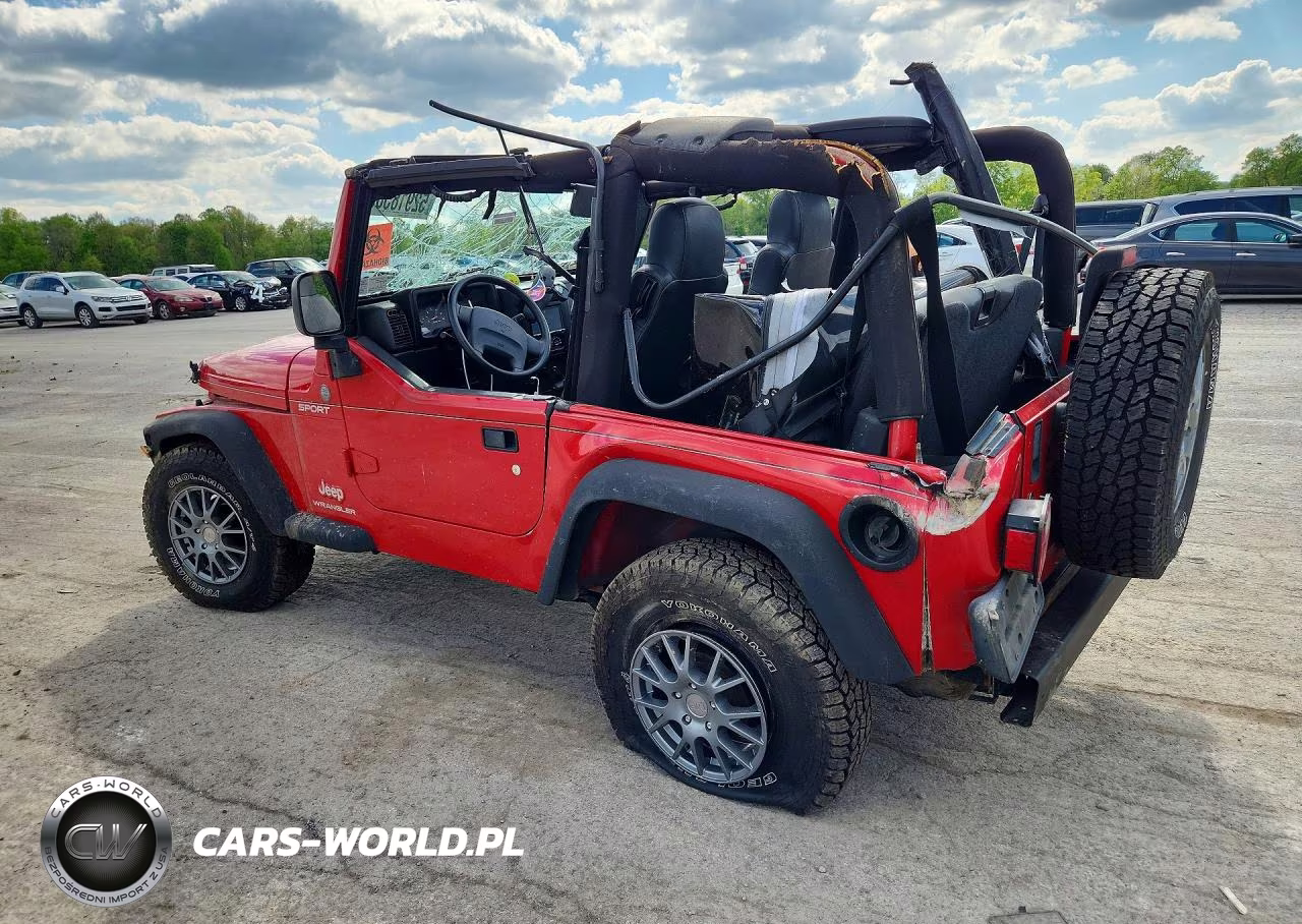 2004 Jeep Wrangler - Tj Sport VIN:1J4FA49S34P755458 - 2