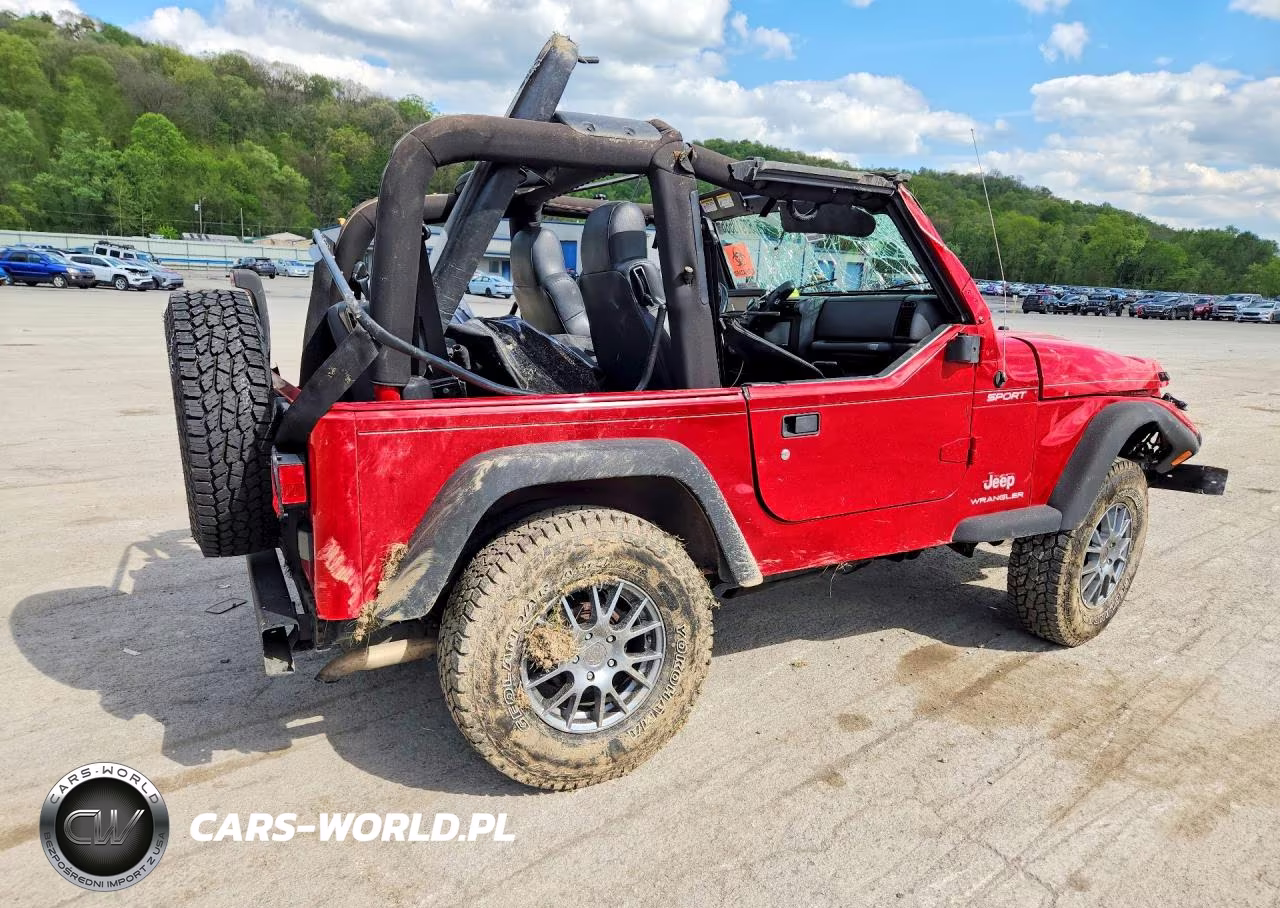 2004 Jeep Wrangler - Tj Sport VIN:1J4FA49S34P755458 - 3