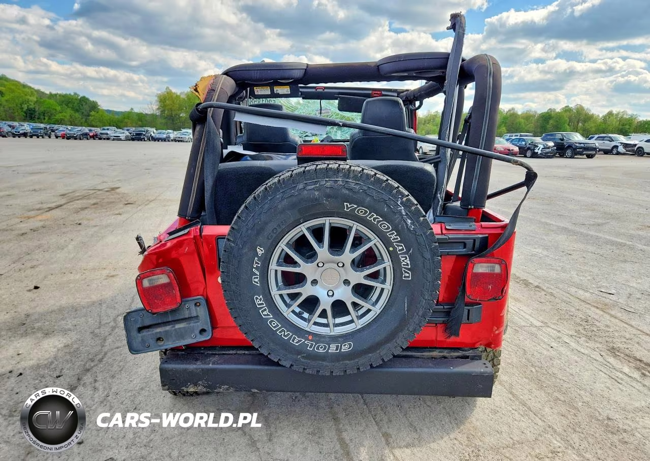2004 Jeep Wrangler - Tj Sport VIN:1J4FA49S34P755458 - 6