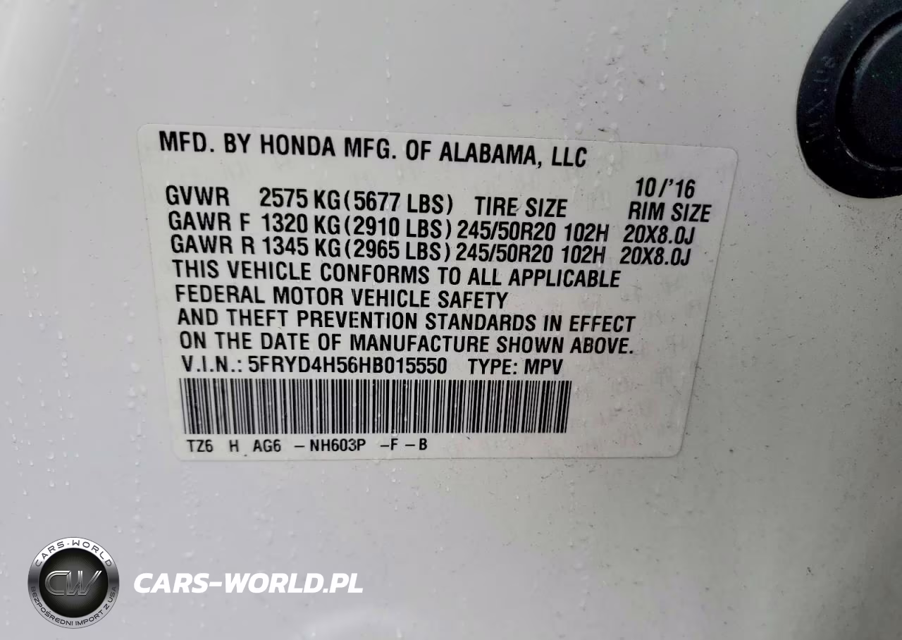 2017 Acura Mdx Technology VIN:5FRYD4H56HB015550 - 13