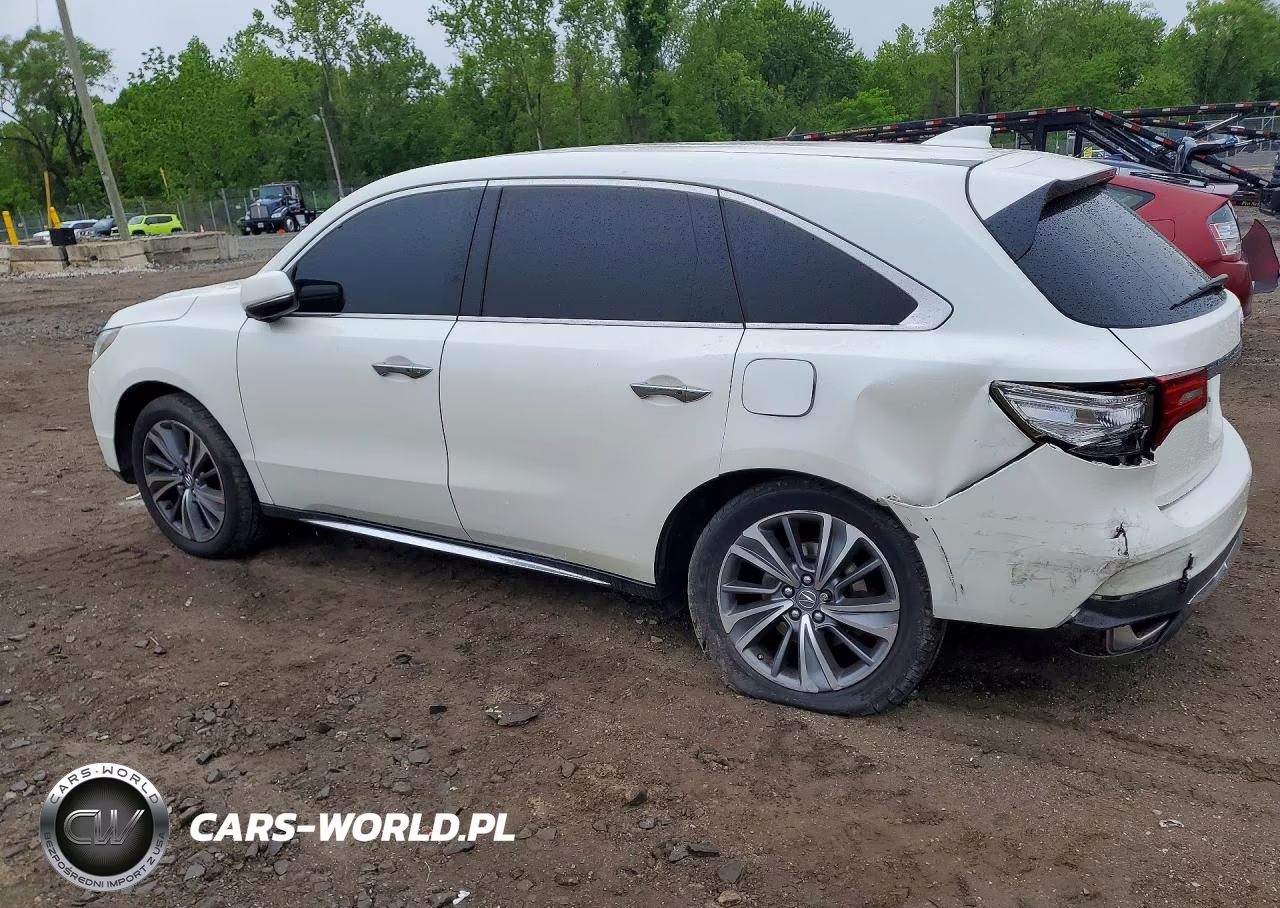 2017 Acura Mdx Technology VIN:5FRYD4H56HB015550 - 2