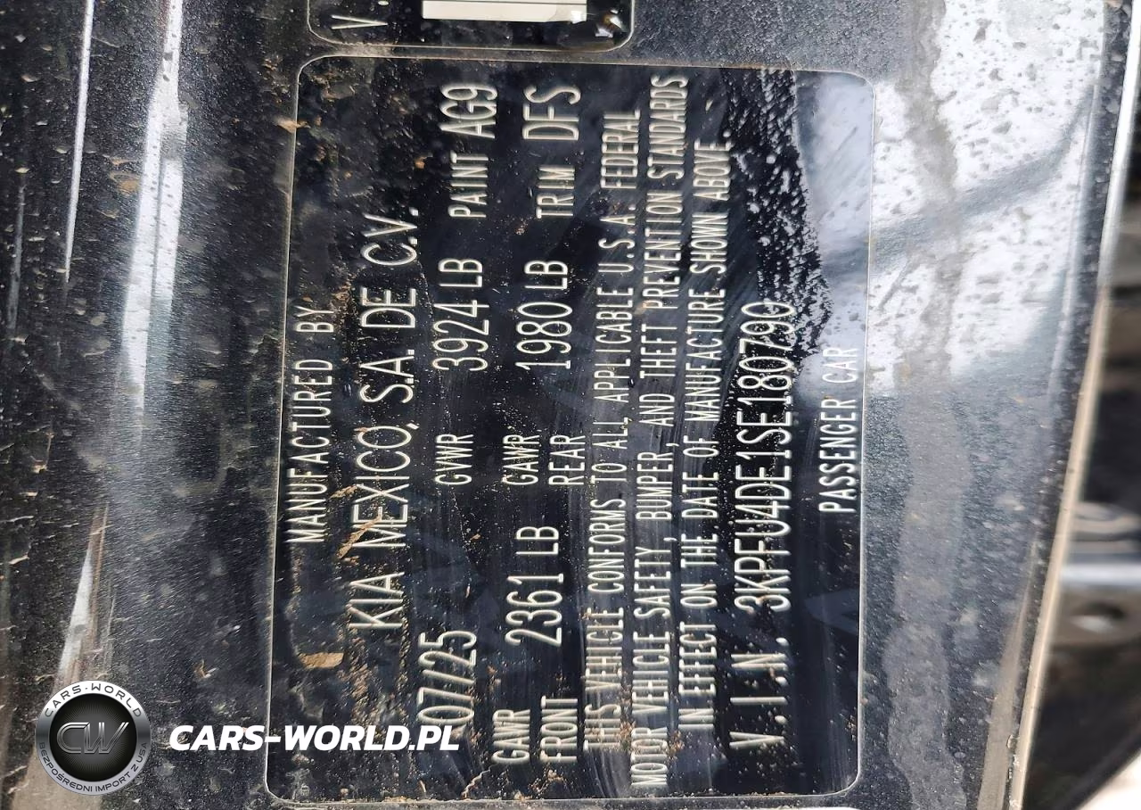 2025 Kia K4 Ex VIN:3KPFU4DE1SE180790 - 13
