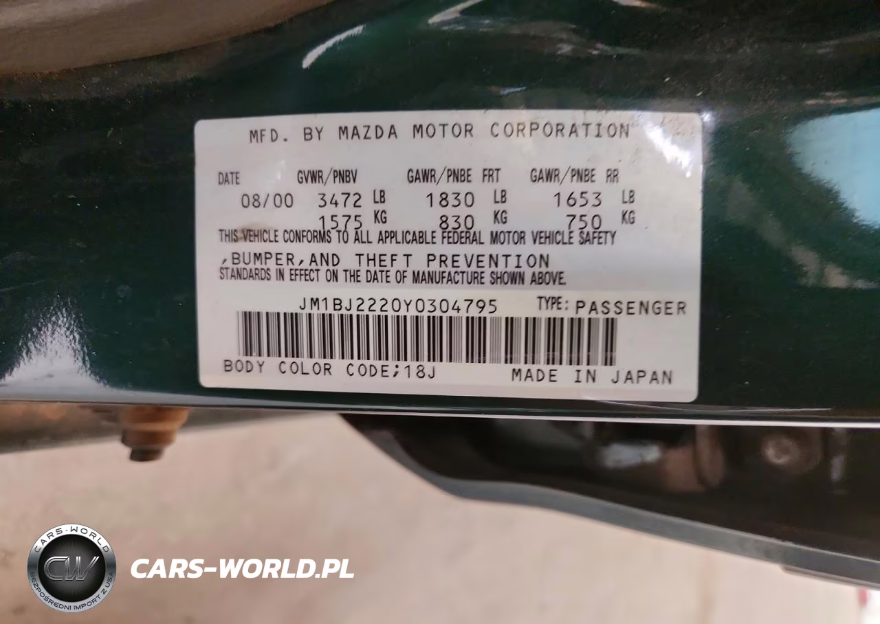 2007 Mazda Protege VIN:JM1BJ2220Y0304795 - 12