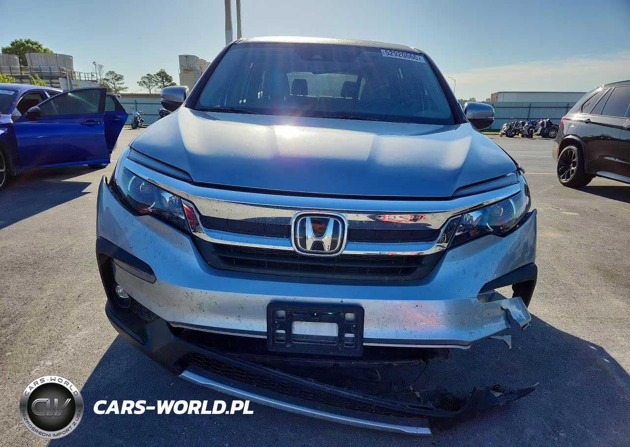2021 Honda Pilot Exl VIN:5FNYF5H58MB018963 - 5