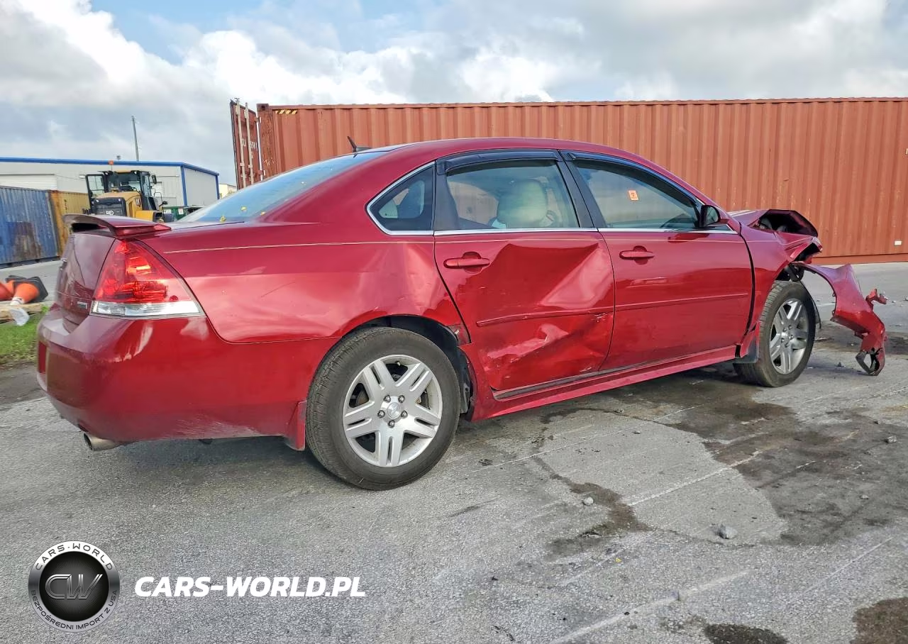 2012 Chevrolet Impala Lt VIN:2G1WB5E35C1240120 - 3
