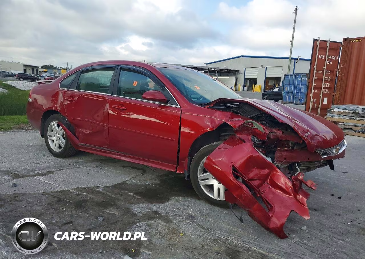 2012 Chevrolet Impala Lt VIN:2G1WB5E35C1240120 - 4