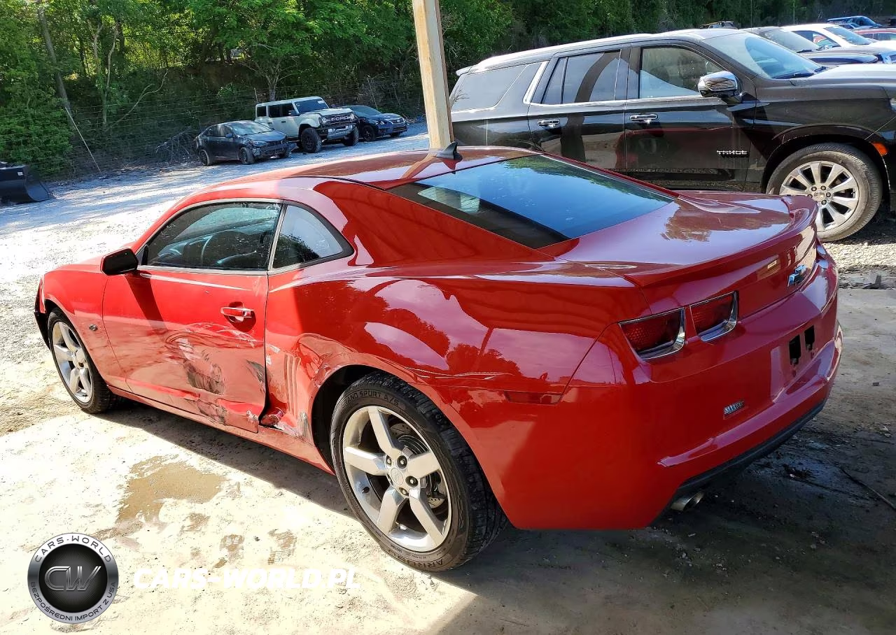 2012 Chevrolet Camaro Lt VIN:2G1FB1E38C9185883 - 2