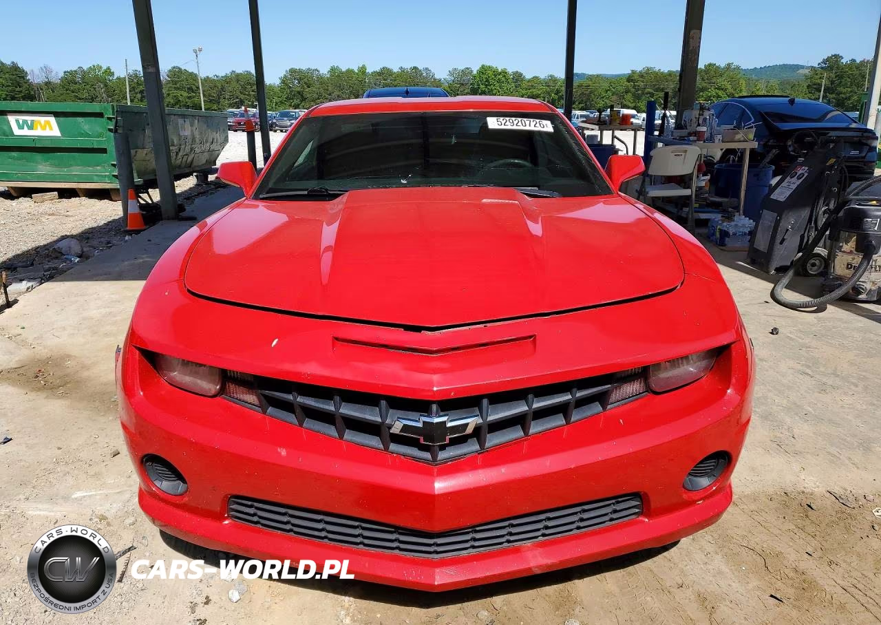 2012 Chevrolet Camaro Lt VIN:2G1FB1E38C9185883 - 5