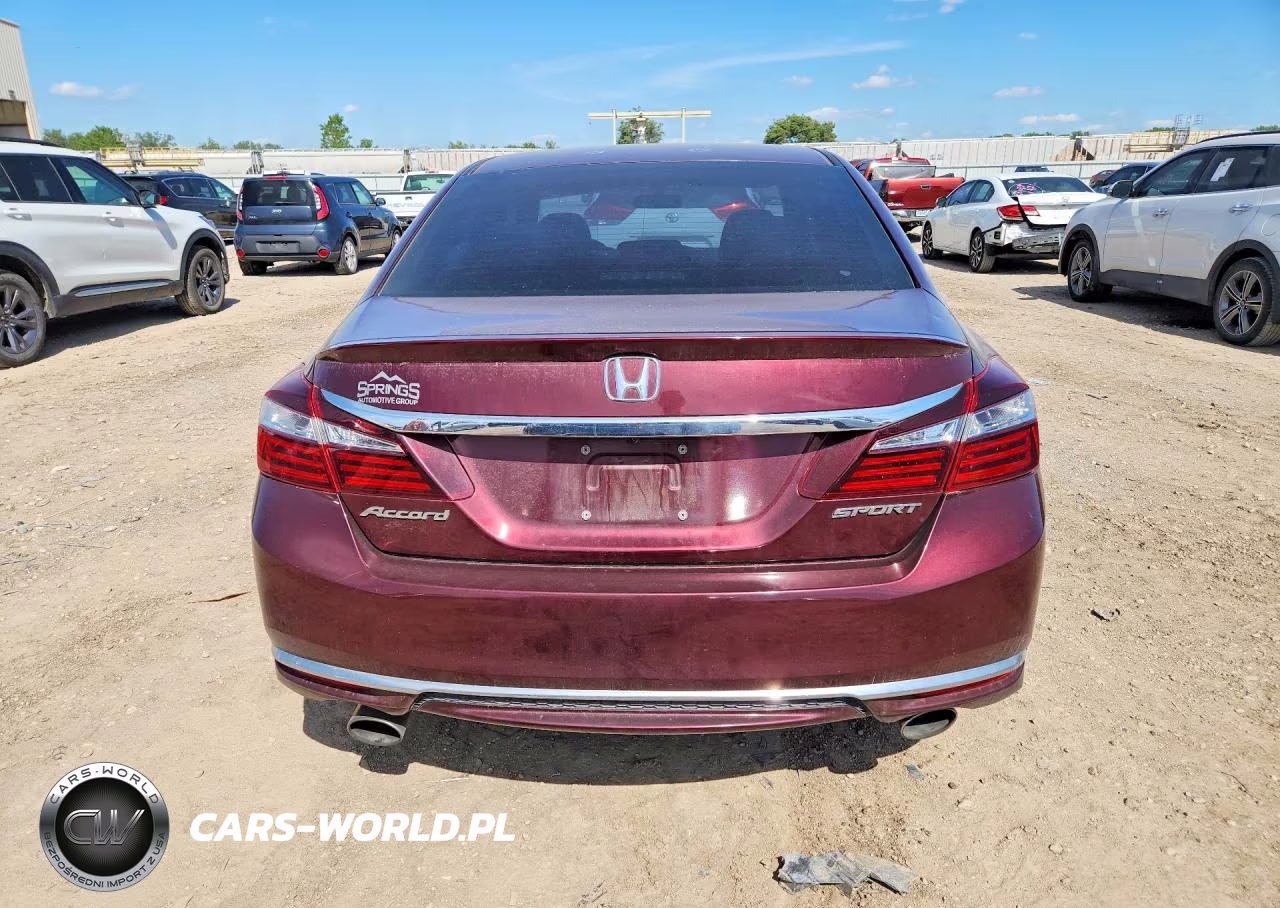2017 Honda Accord Sport VIN:1HGCR2F54HA083635 - 6