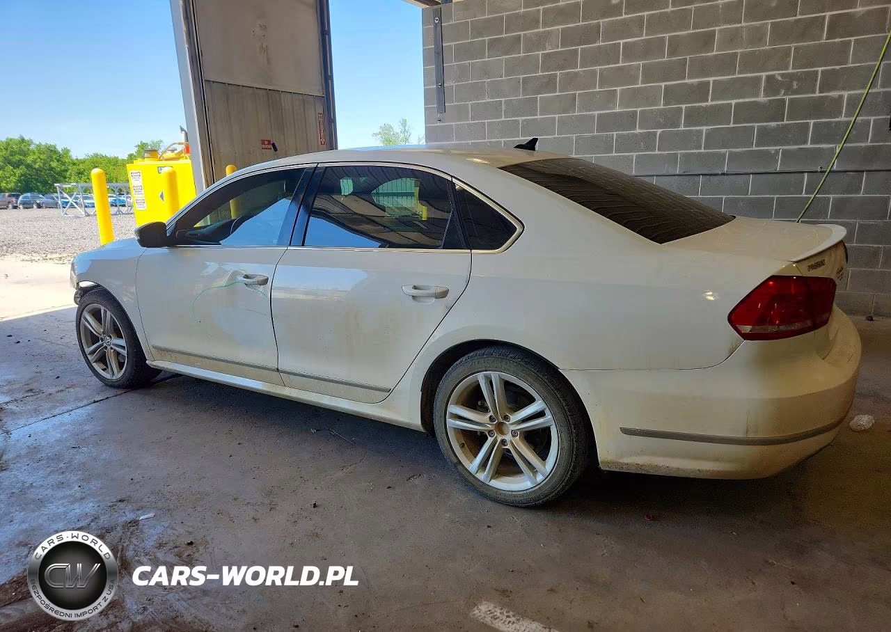 2014 Volkswagen Passat Se VIN:1VWBN7A38EC079674 - 2