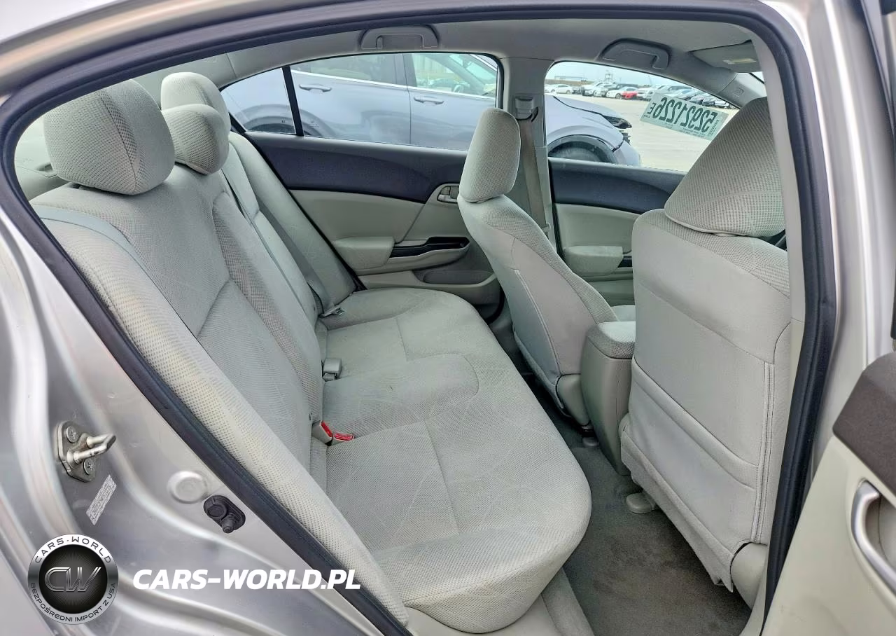 2012 Honda Civic Lx VIN:2HGFB2F54CH333726 - 10