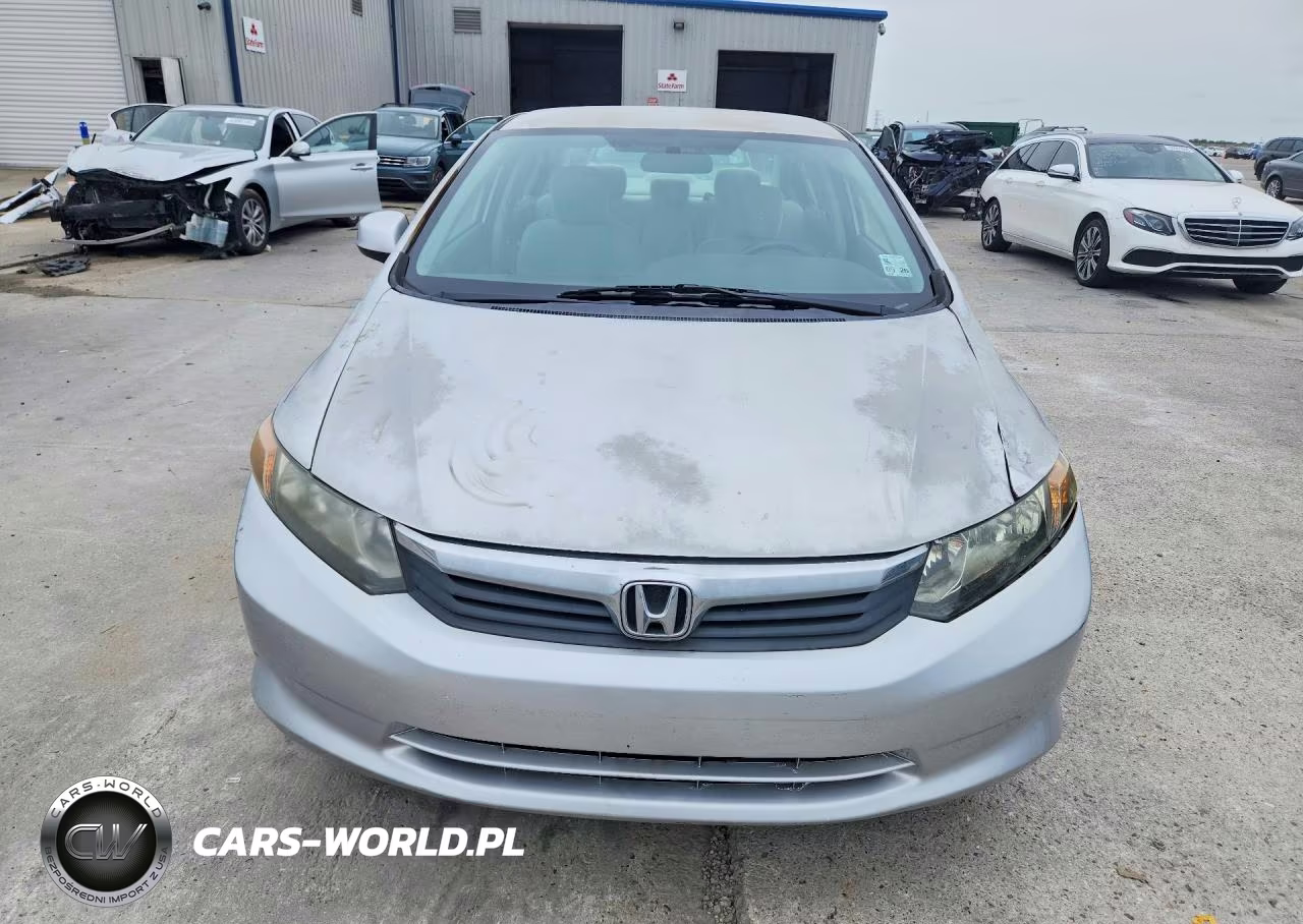2012 Honda Civic Lx VIN:2HGFB2F54CH333726 - 5