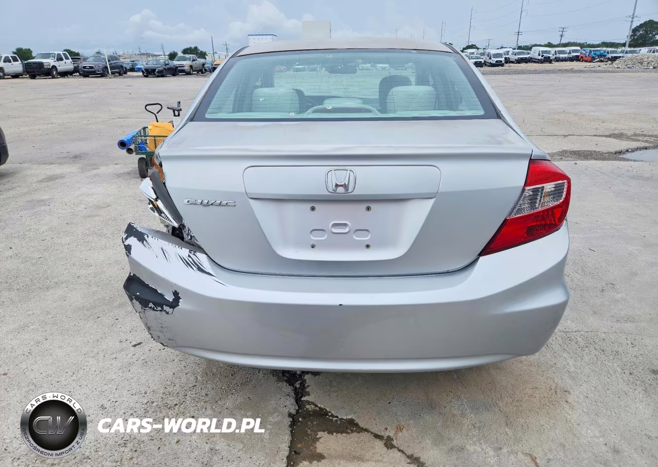 2012 Honda Civic Lx VIN:2HGFB2F54CH333726 - 6