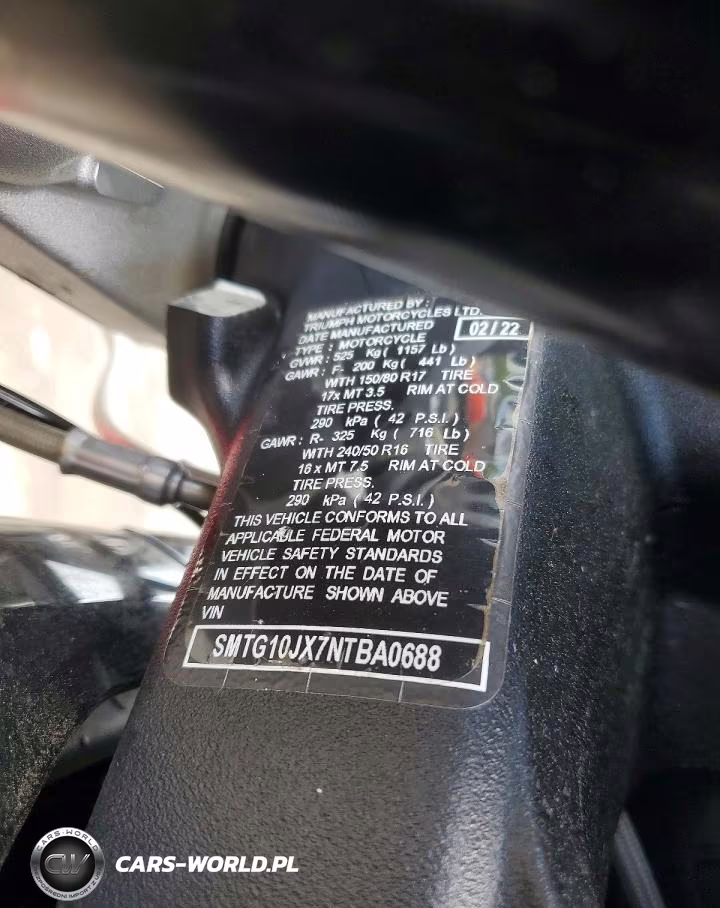 2022 Triumph Motorcycle Rocket 3 Gt VIN:SMTG10JX7NTBA0688 - 9