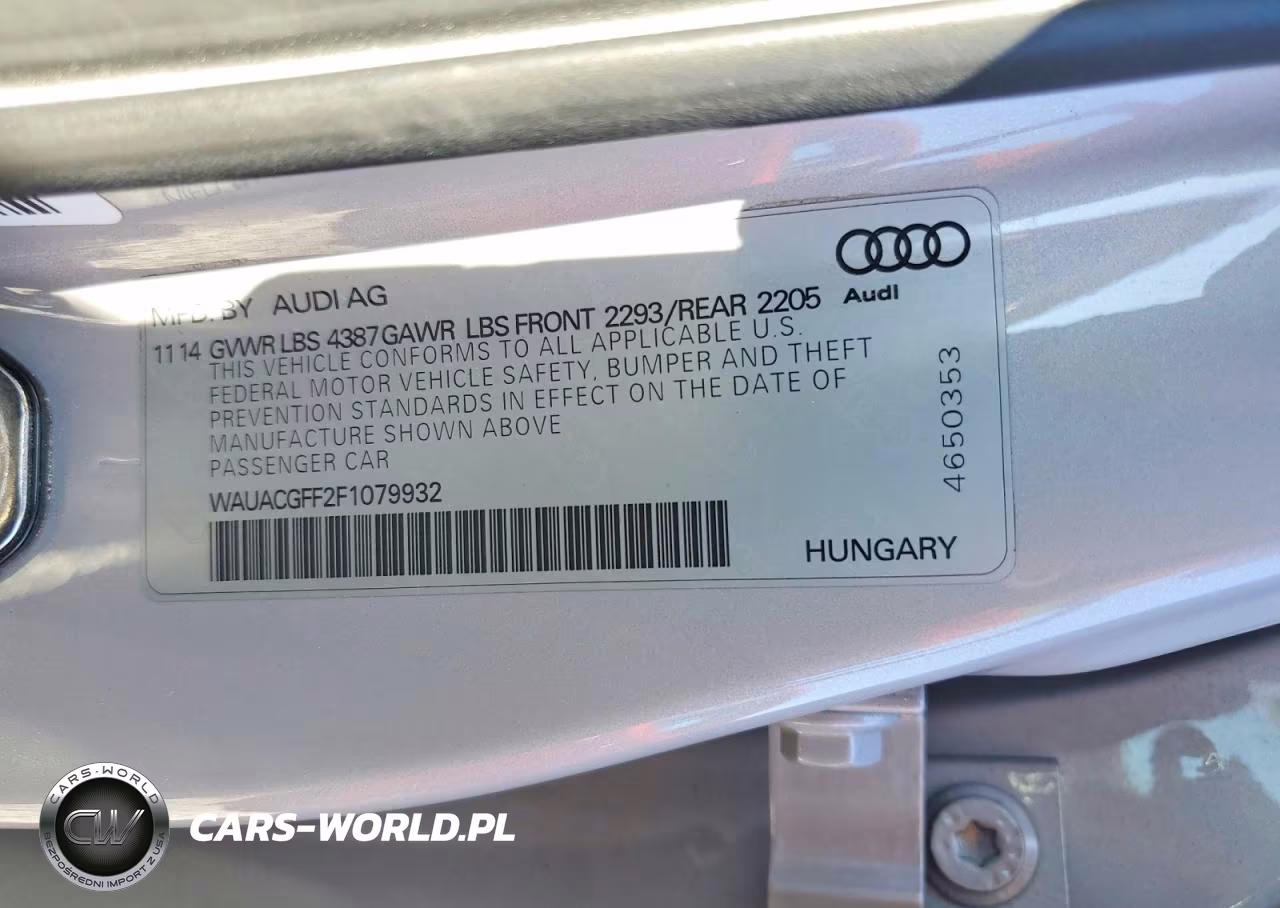 2015 Audi A3 Premium VIN:WAUACGFF2F1079932 - 12