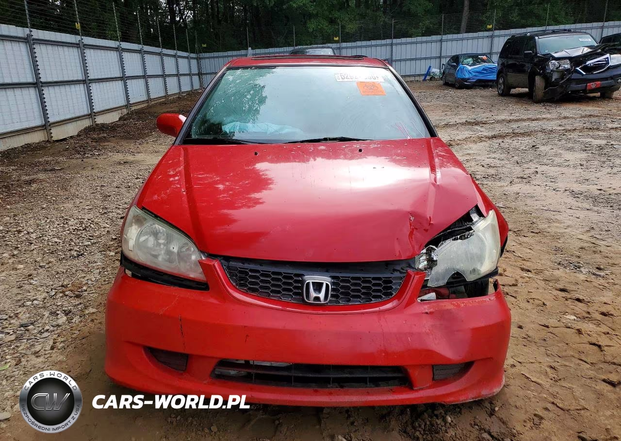2004 Honda Civic Ex VIN:1HGEM22954L028044 - 5