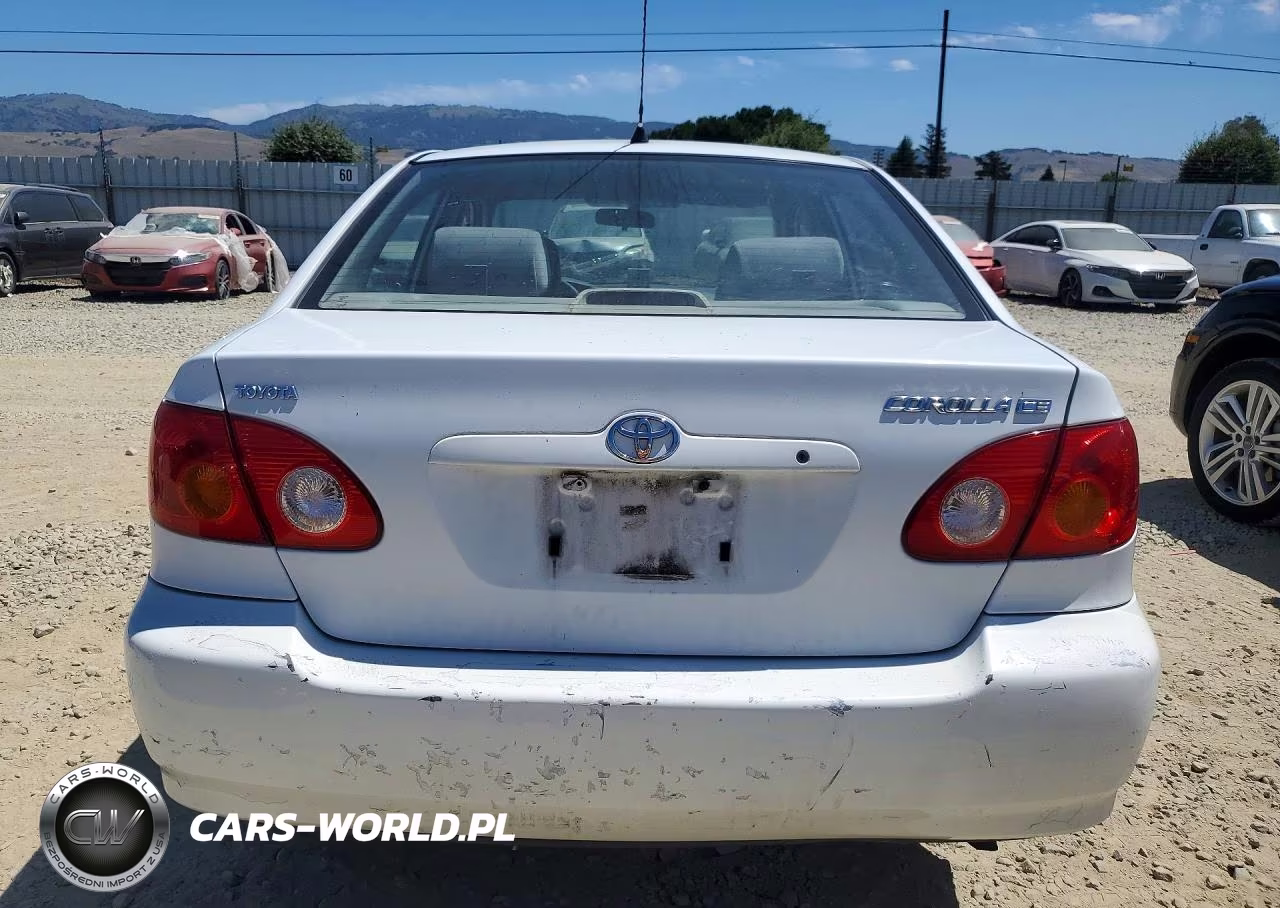 2003 Toyota Corolla Ce VIN:1NXBR32E23Z096277 - 6