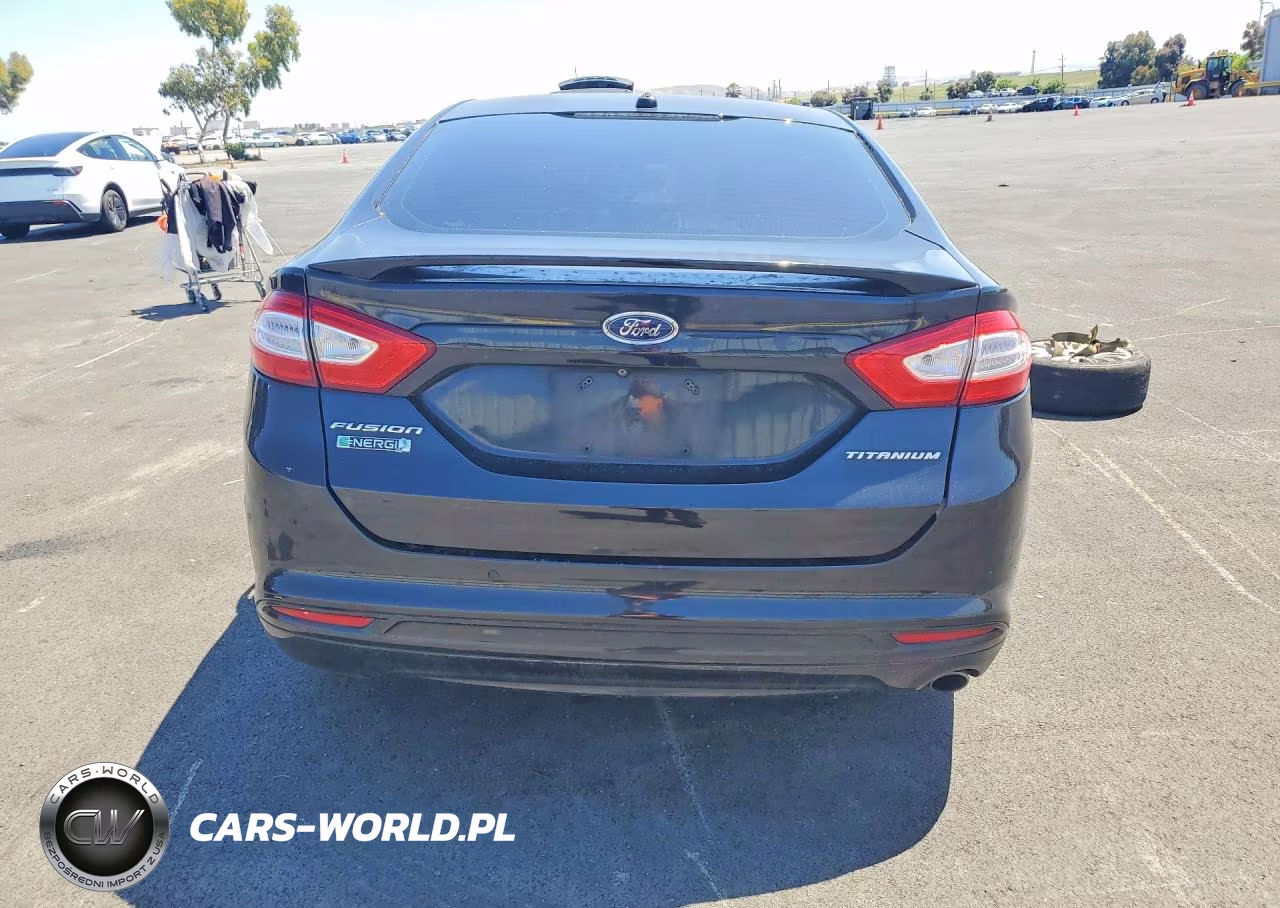 2013 Ford Fusion Titanium Phev VIN:3FA6P0SU9DR365794 - 6