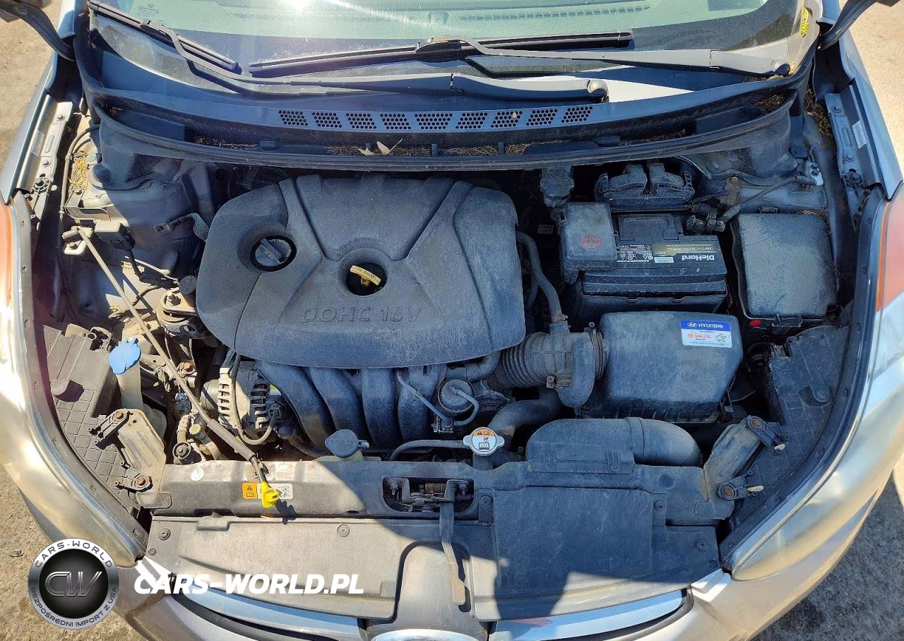 2013 Hyundai Elantra Gls VIN:KMHDH4AE7DU927518 - 11