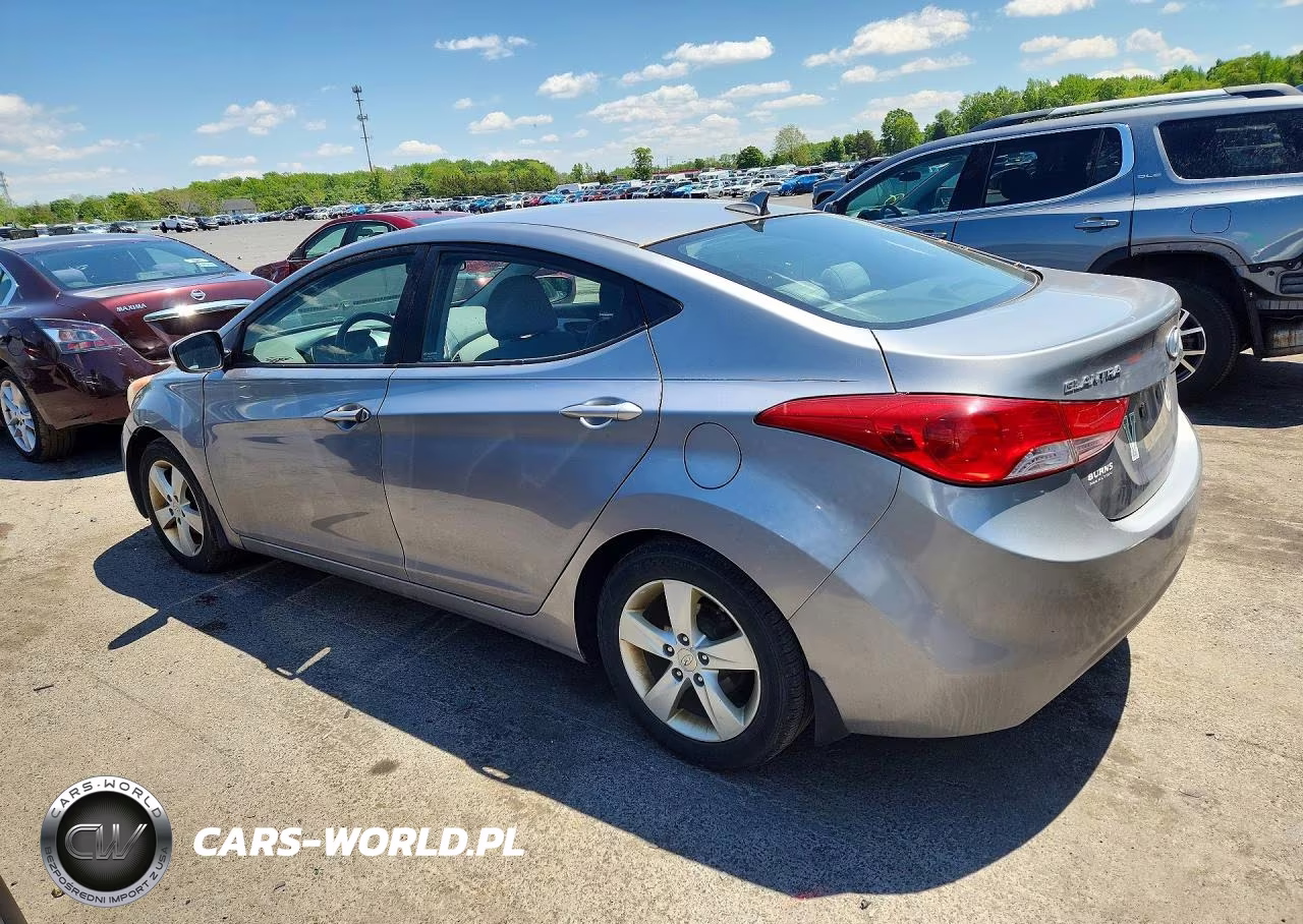 2013 Hyundai Elantra Gls VIN:KMHDH4AE7DU927518 - 2