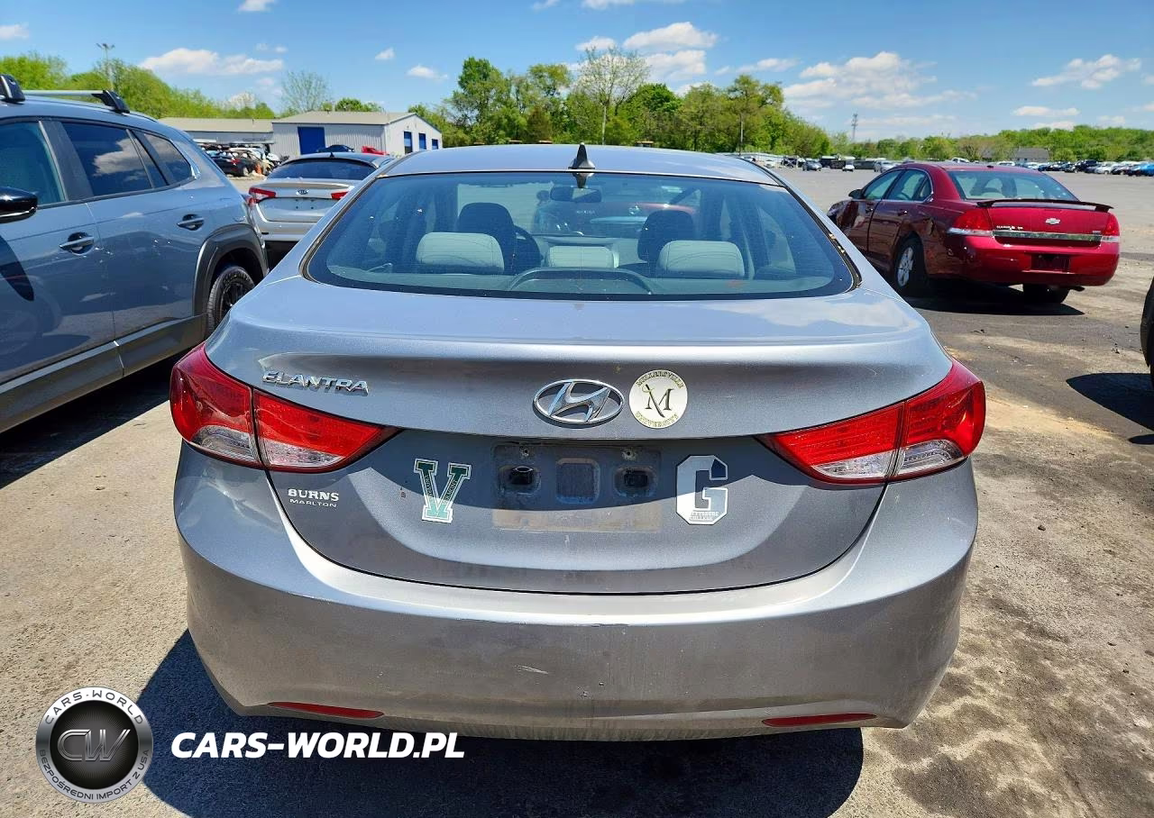 2013 Hyundai Elantra Gls VIN:KMHDH4AE7DU927518 - 6