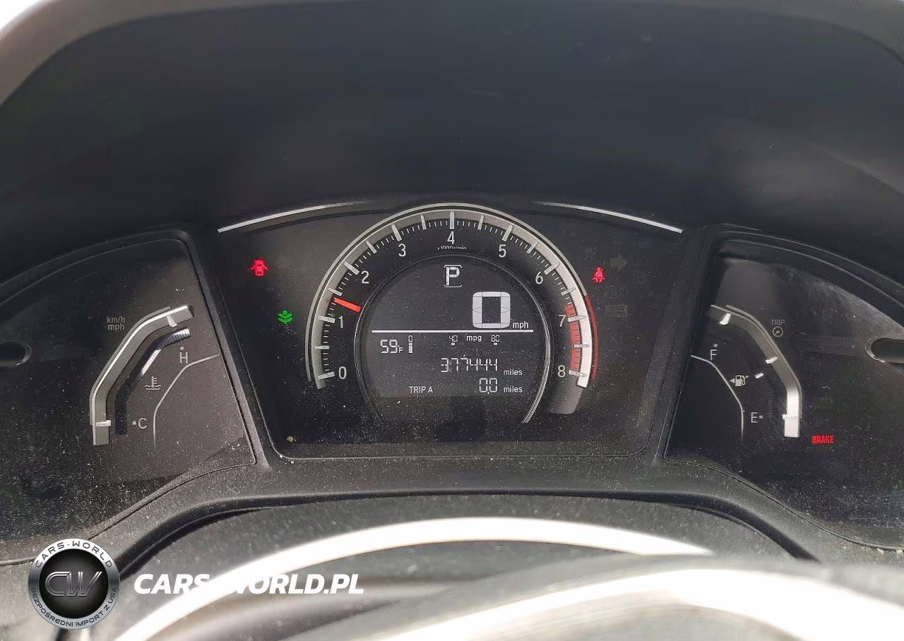 2016 Honda Civic Lx VIN:19XFC2F58GE230693 - 9
