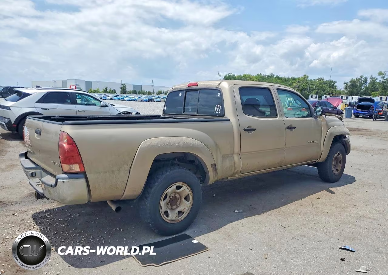 2005 Toyota Tacoma Double Cab Long Bed VIN:3TMMU52N15M001447 - 3
