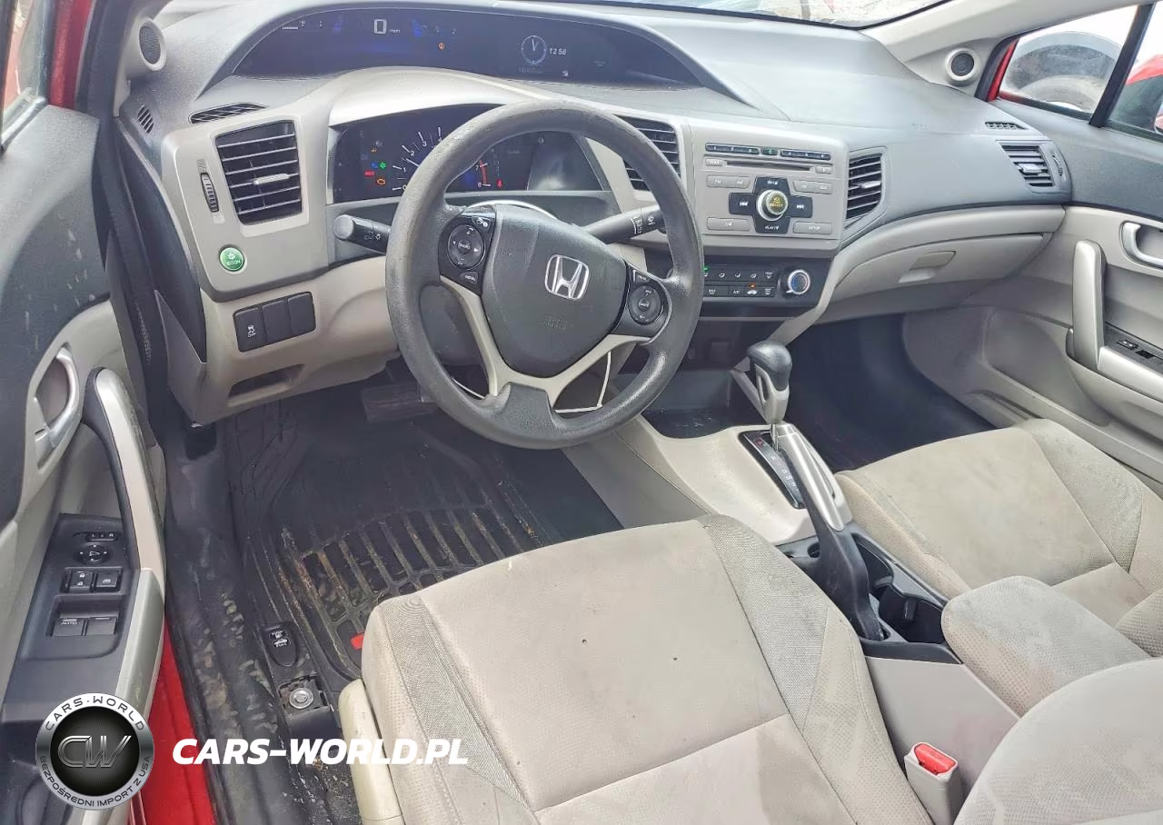 2012 Honda Civic Lx VIN:2HGFG3B54CH542672 - 8