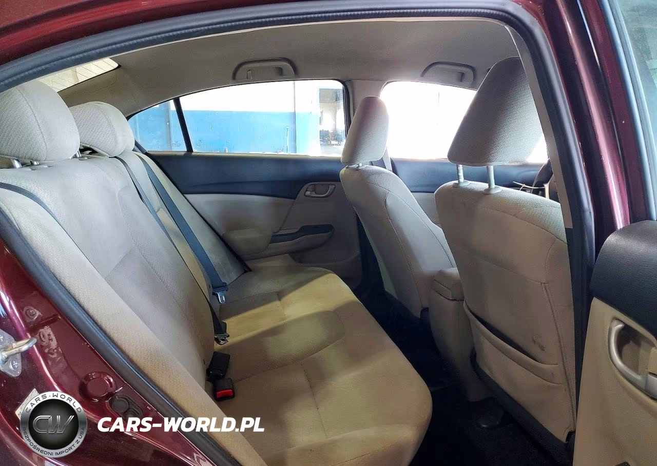 2013 Honda Civic Lx VIN:19XFB2F50DE060781 - 10