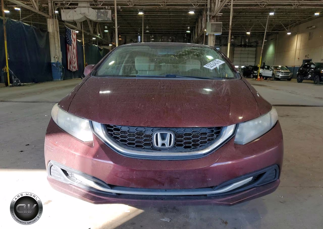 2013 Honda Civic Lx VIN:19XFB2F50DE060781 - 5