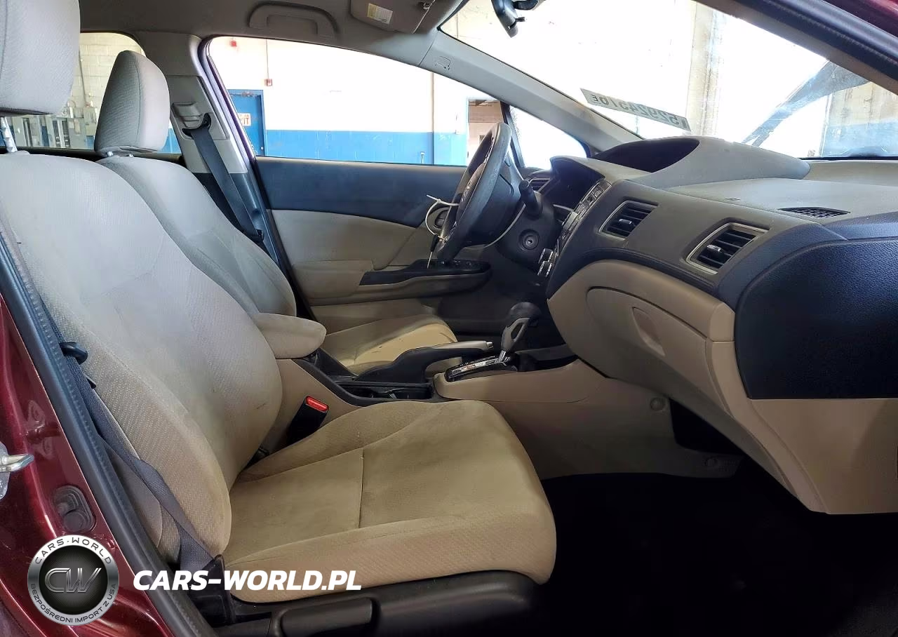 2013 Honda Civic Lx VIN:19XFB2F50DE060781 - 7