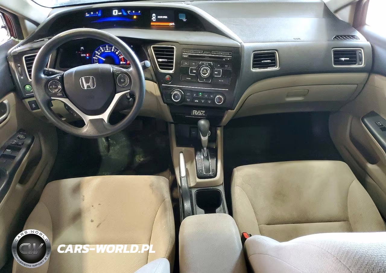 2013 Honda Civic Lx VIN:19XFB2F50DE060781 - 8