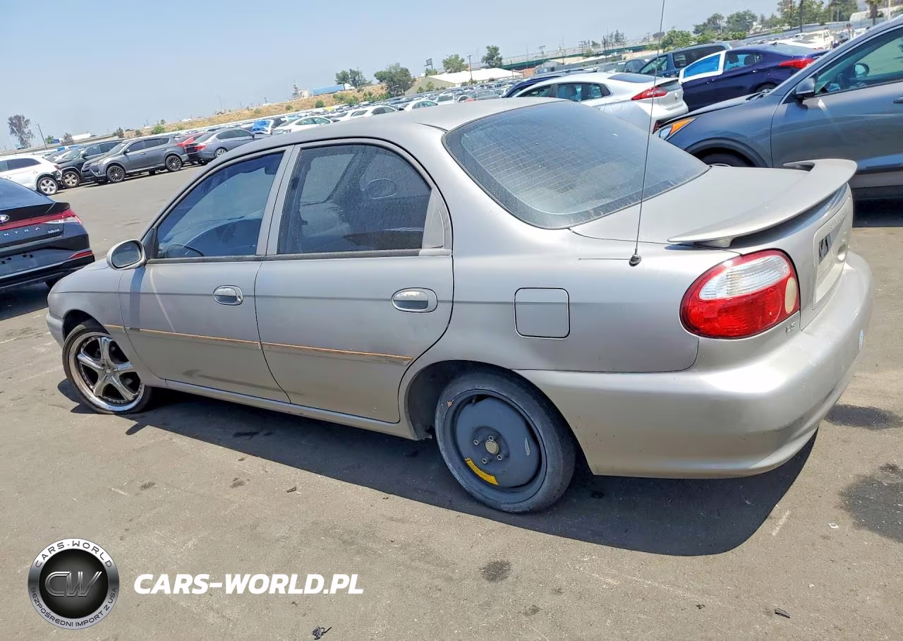 2000 Kia Sephia Base VIN:KNAFB1210Y5863408 - 2