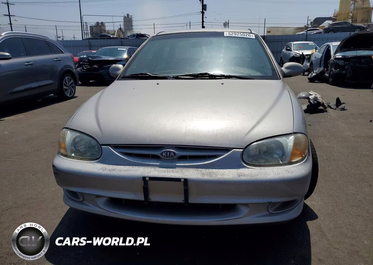 2000 Kia Sephia Base VIN:KNAFB1210Y5863408 - 5
