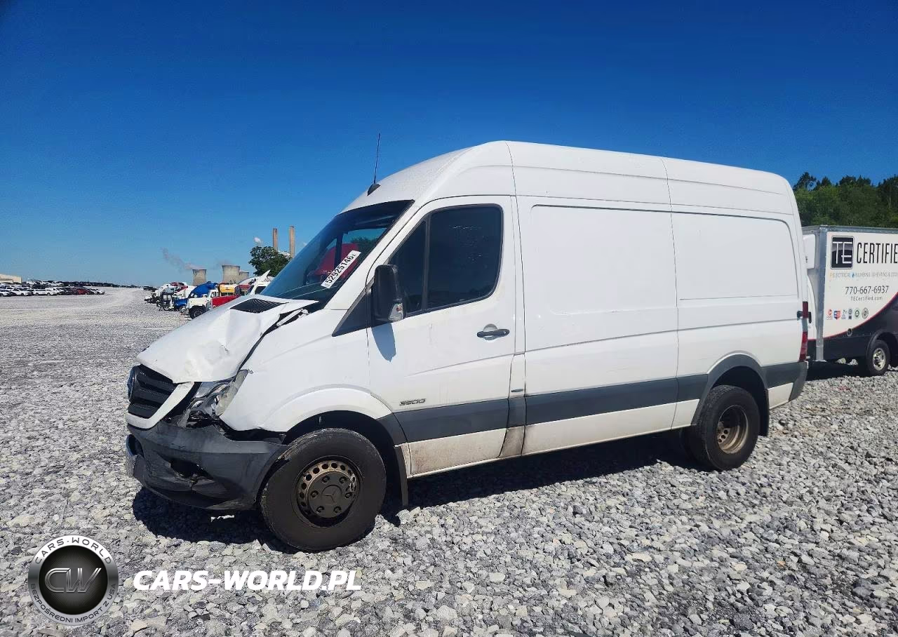 2014 Mercedes Benz Sprinter 3500 Delivery Van VIN:WD3PF3DC8E5885944 - 2