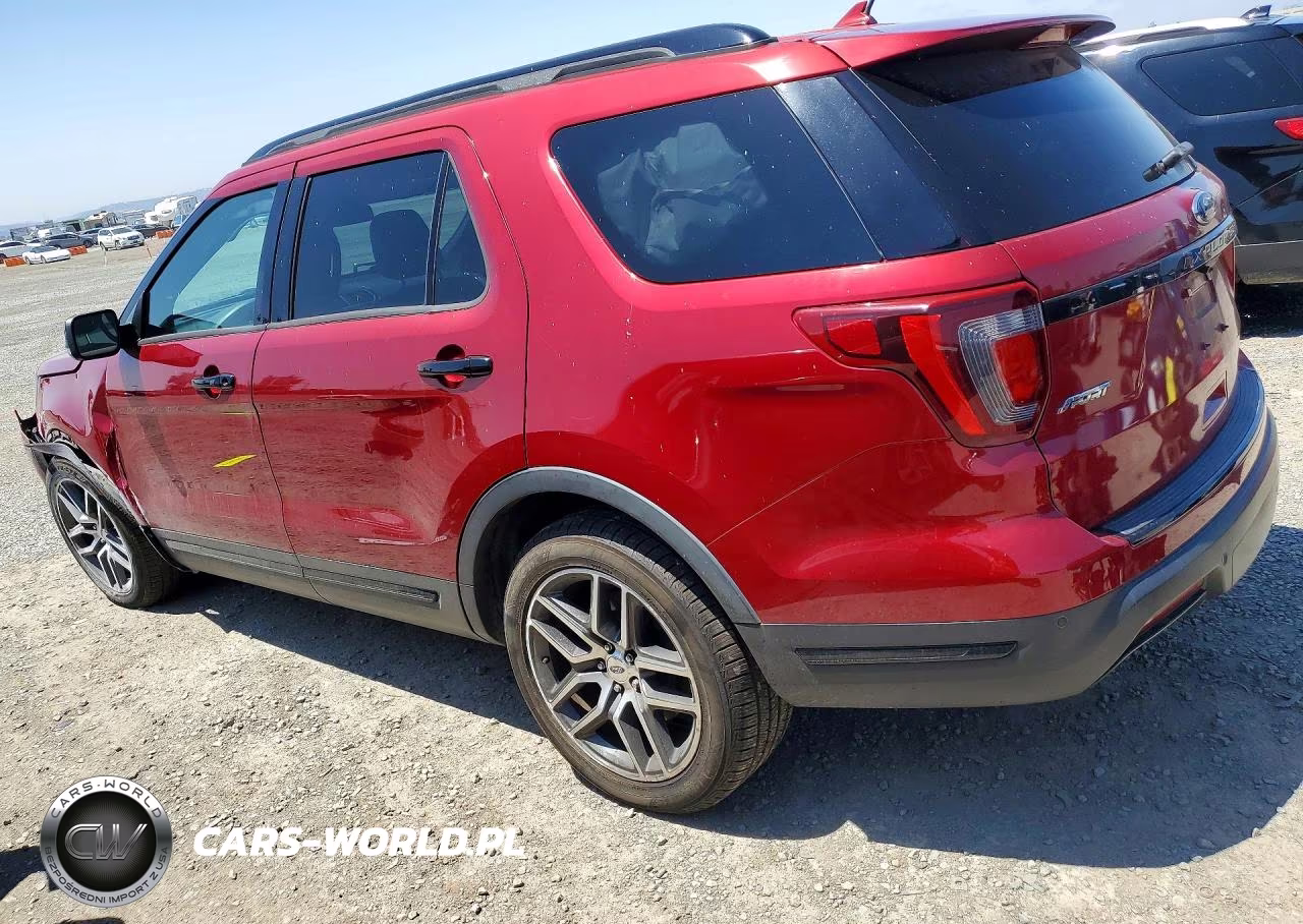 2018 Ford Explorer Sport VIN:1FM5K8GT9JGC72288 - 2