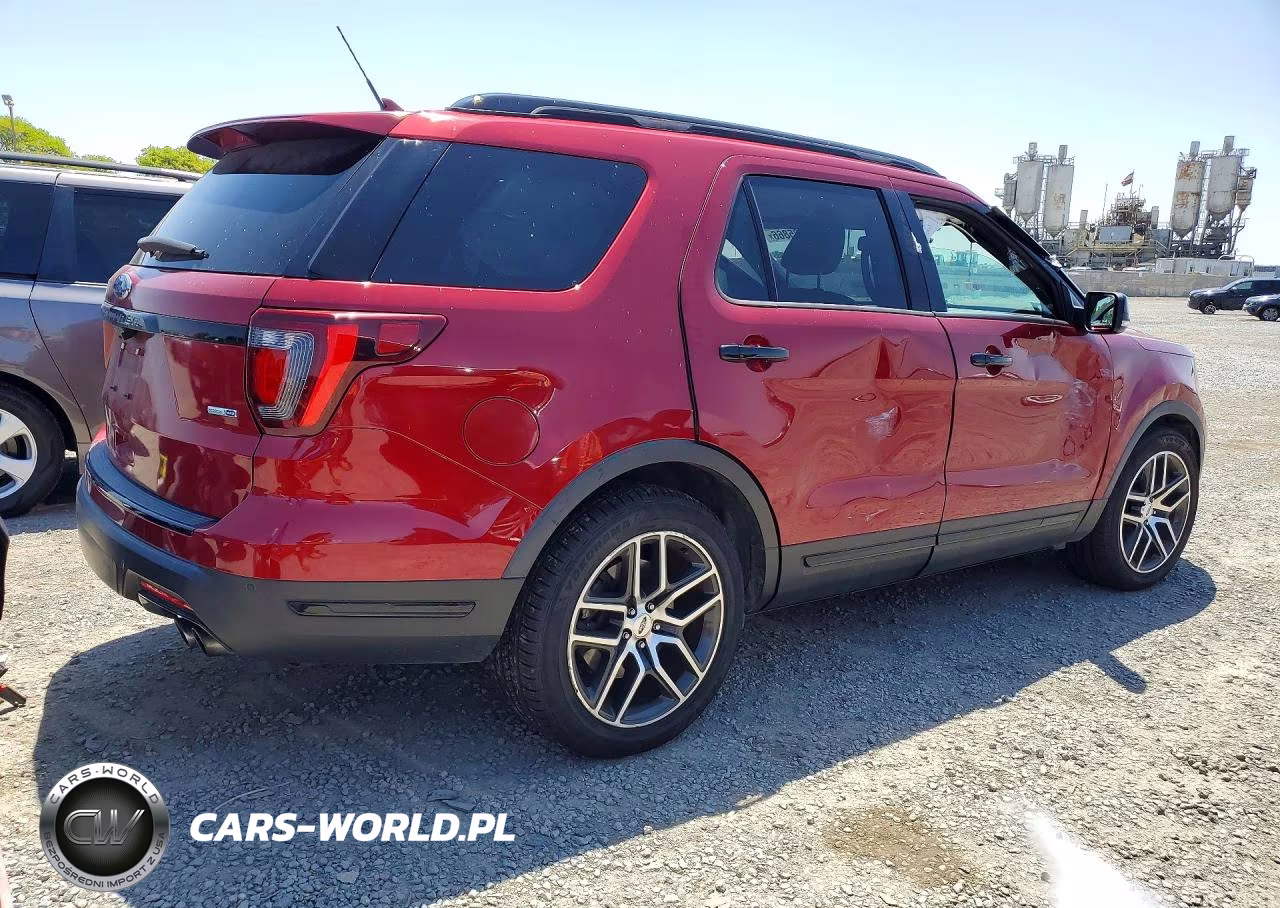 2018 Ford Explorer Sport VIN:1FM5K8GT9JGC72288 - 3