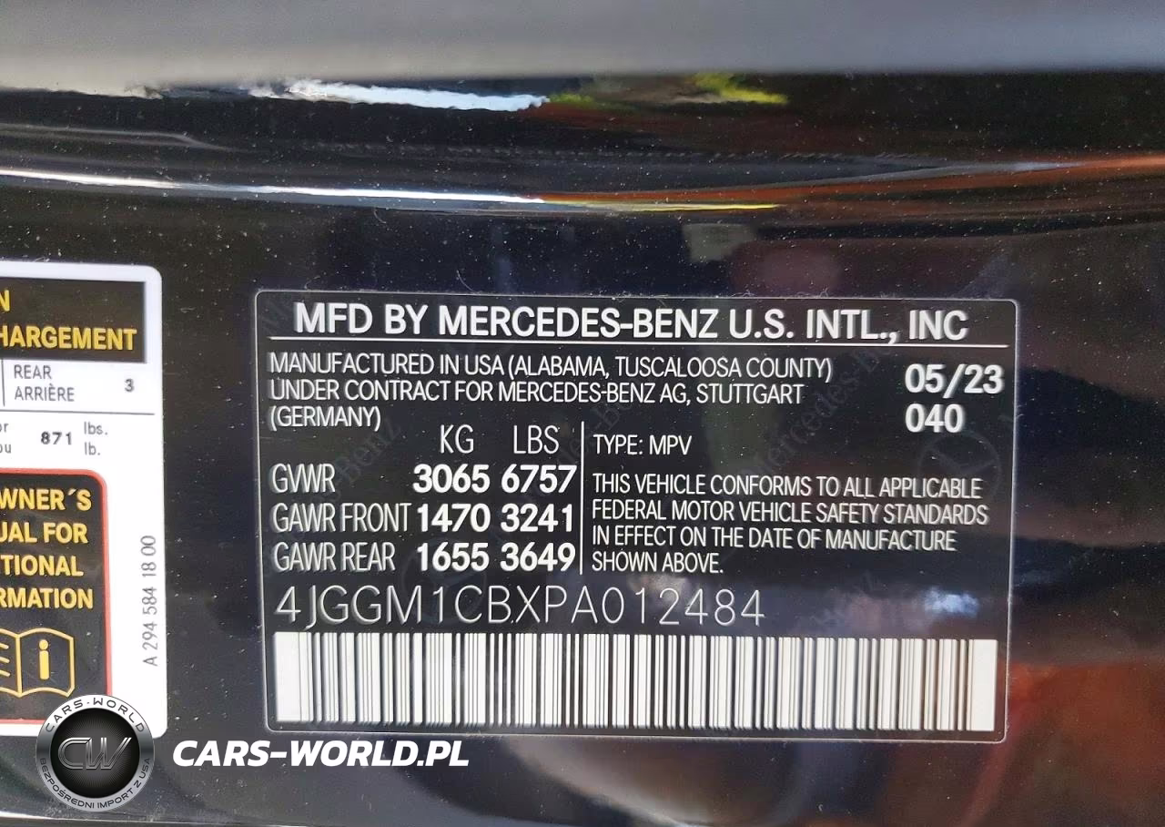 2023 Mercedes-Benz Eqe Suv 350 4Matic VIN:4JGGM1CBXPA012484 - 13